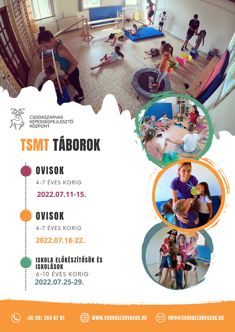 TSMT Nyári tábor plakát